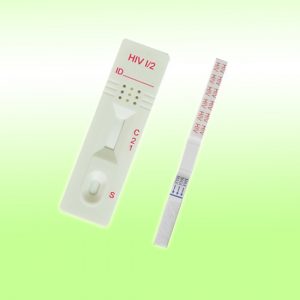 Rapid HIV test strip