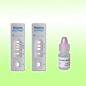 Malaria test card